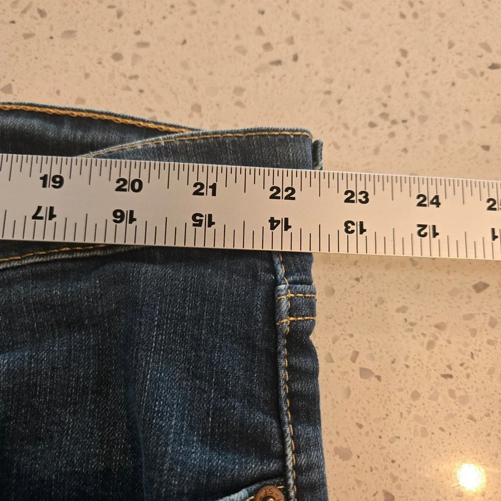 Levis 541 Jeans Mens 44x27 Athletic Taper Mens Dark Wash Denim Blue 5-Pocket